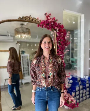 Chelsea Audrey Blouse Warhol