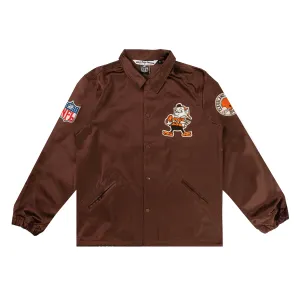 Cleveland Browns Satin Windbreaker