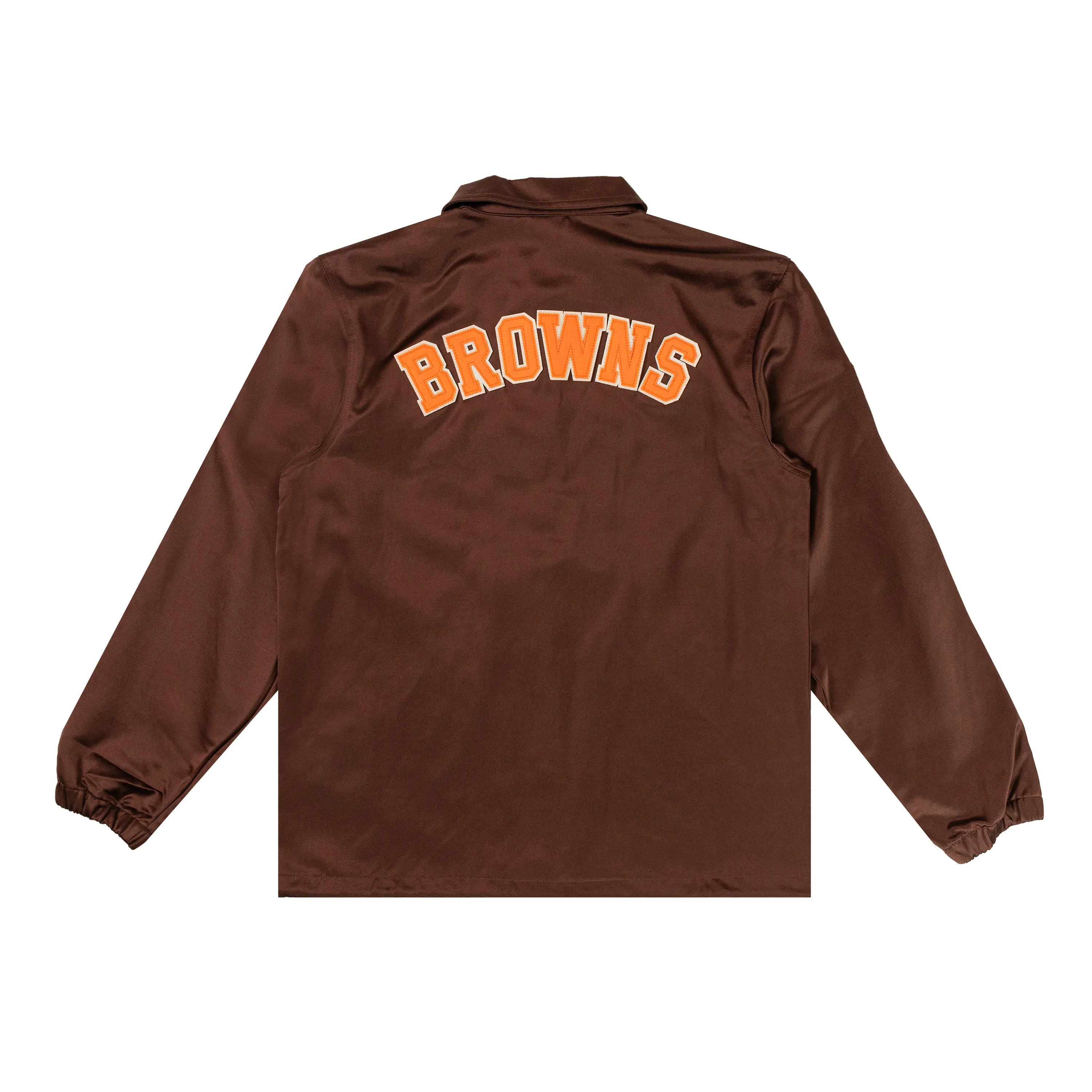 Cleveland Browns Satin Windbreaker