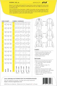 Closet Core Patterns Sienna Maker Jacket