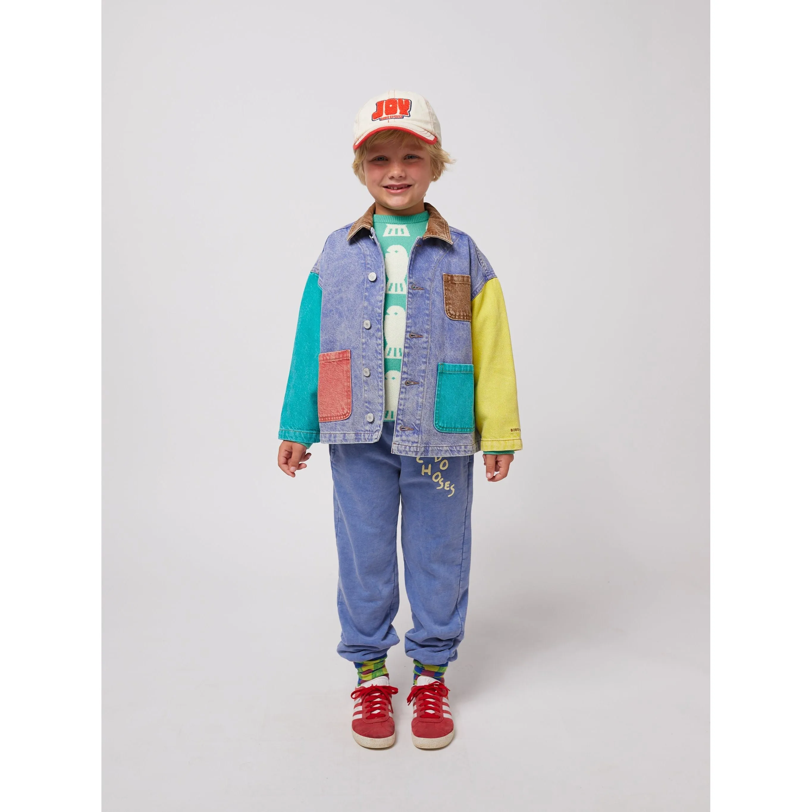 Color Block Denim Jacket