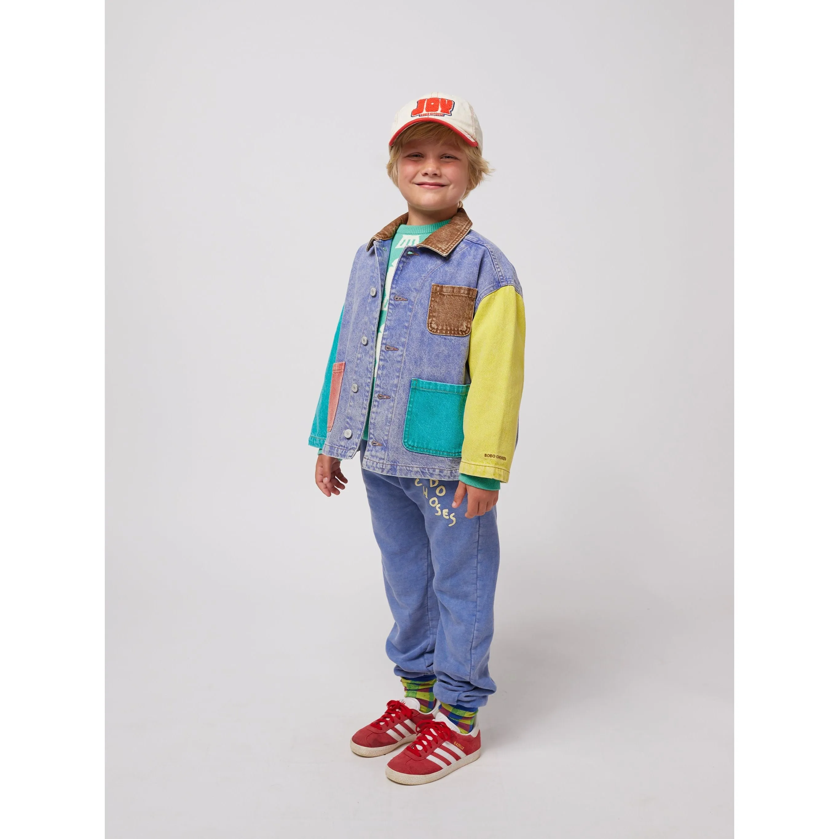 Color Block Denim Jacket