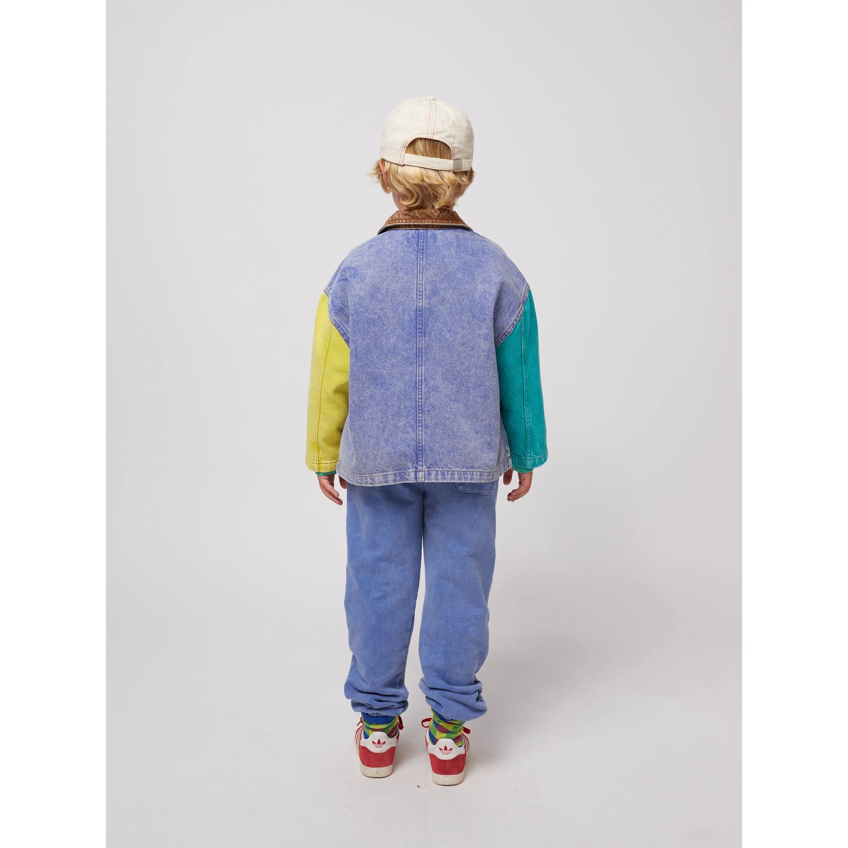 Color Block Denim Jacket