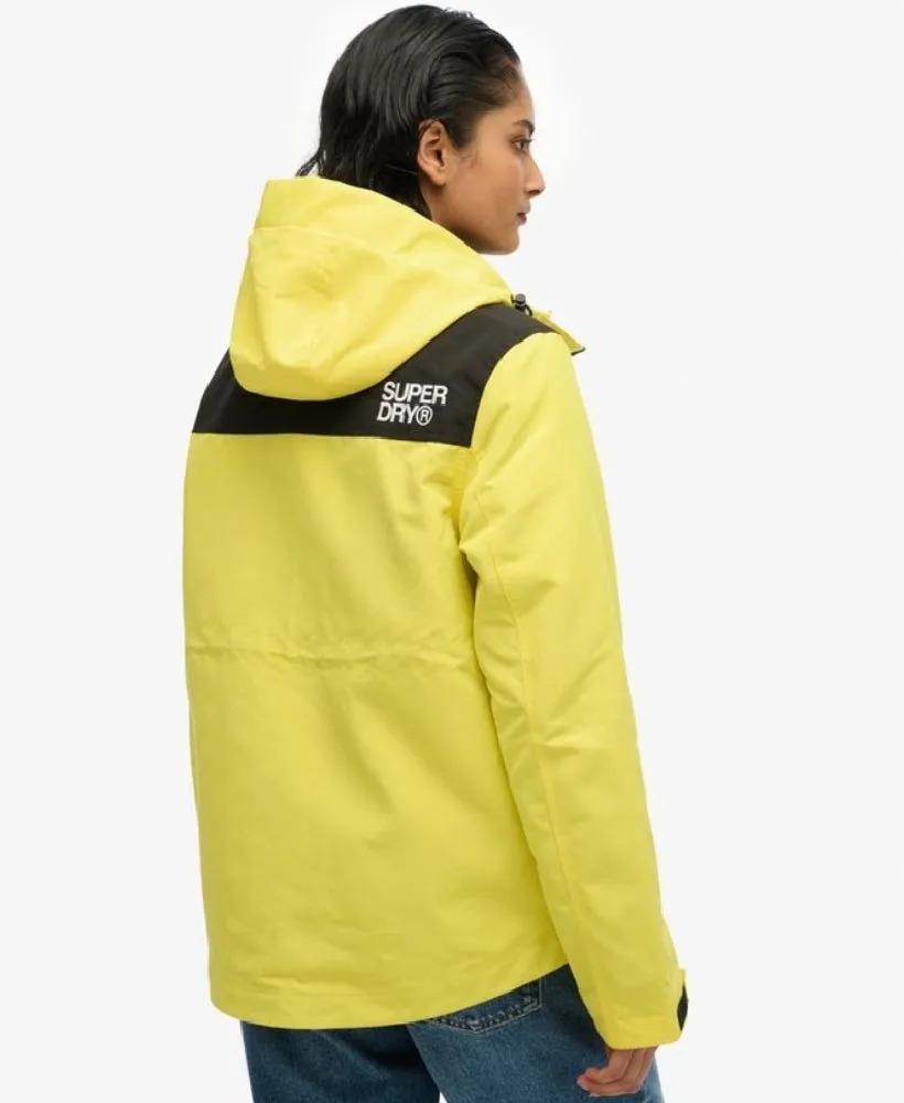 Colour Block Ultimate Windbreaker | Yellow/Black