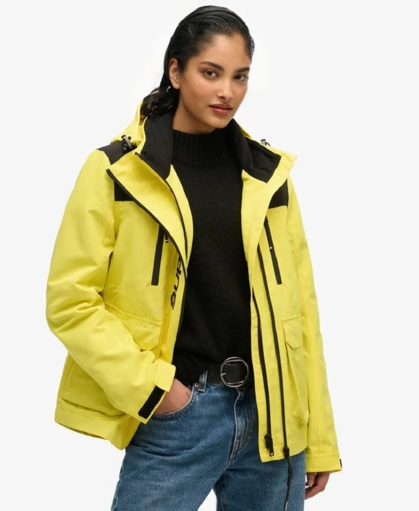 Colour Block Ultimate Windbreaker | Yellow/Black