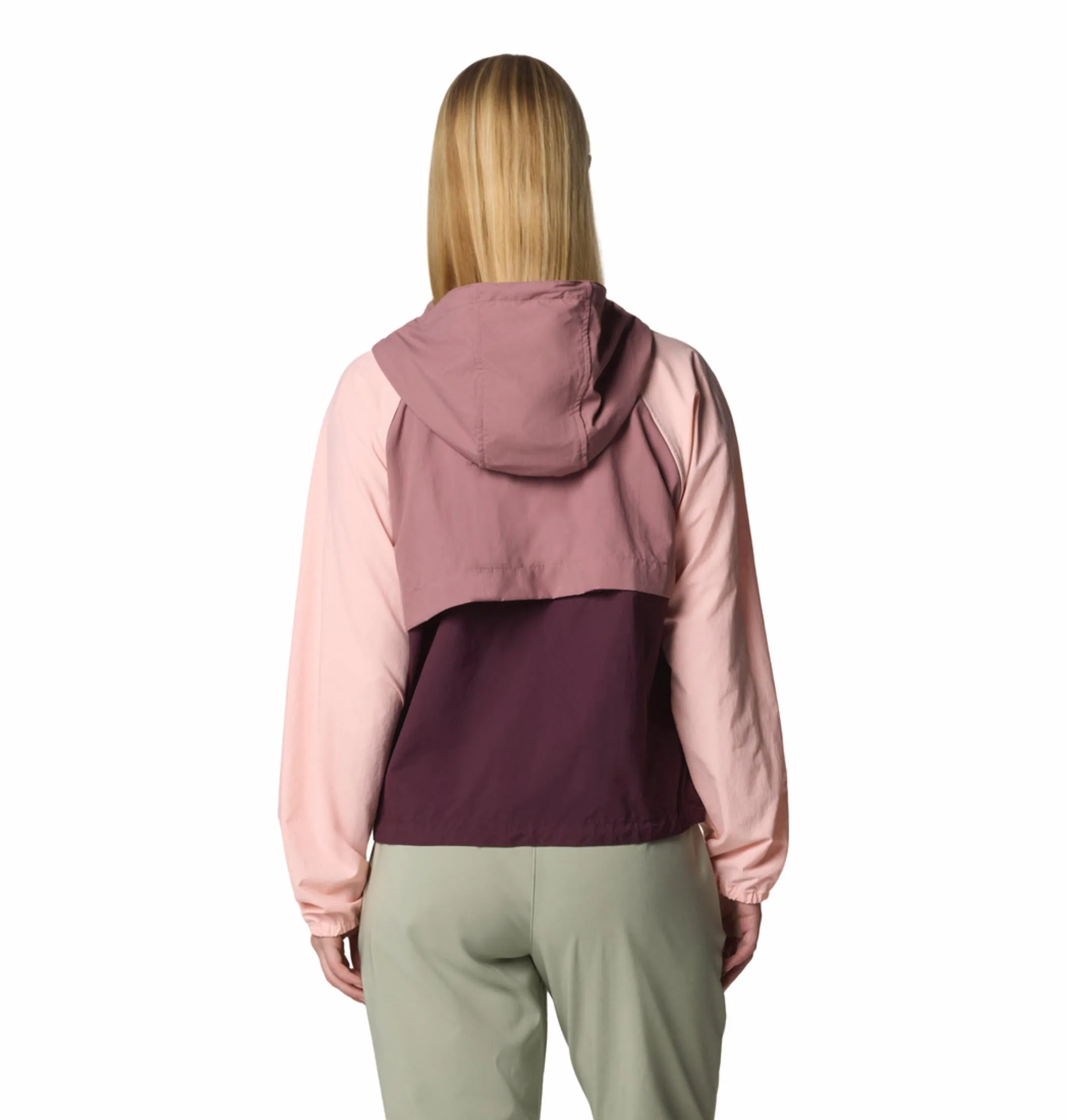Columbia Womens Pink Omni-Shield Spire Valley Wind and Water Resistant Jacket