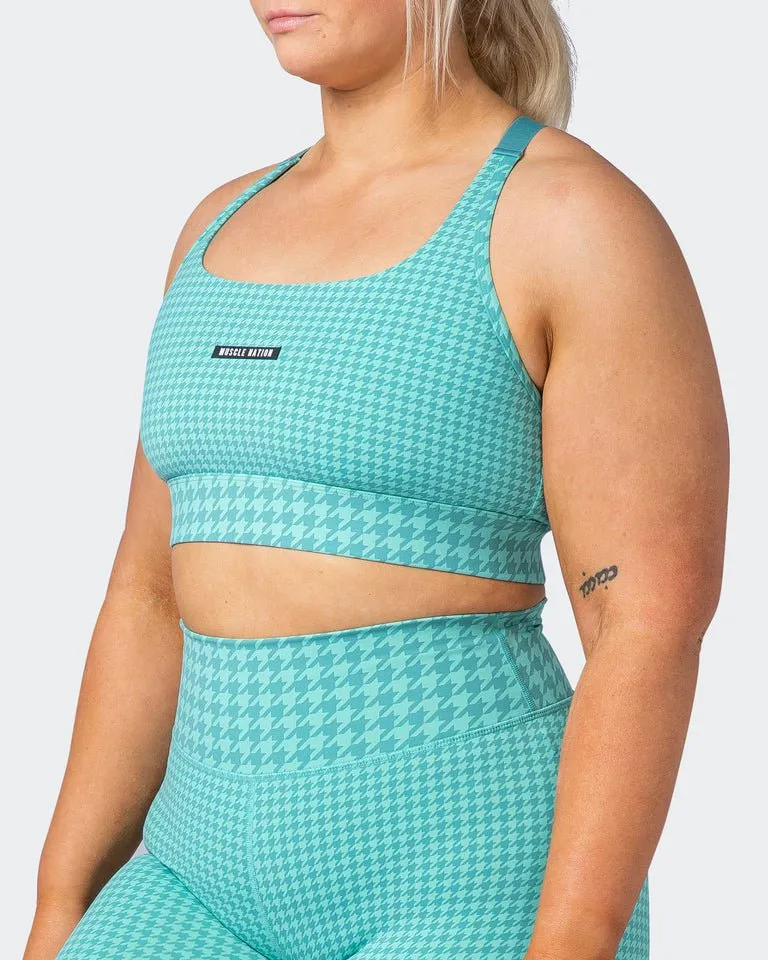 Condition Bra - Cascade Houndstooth Print