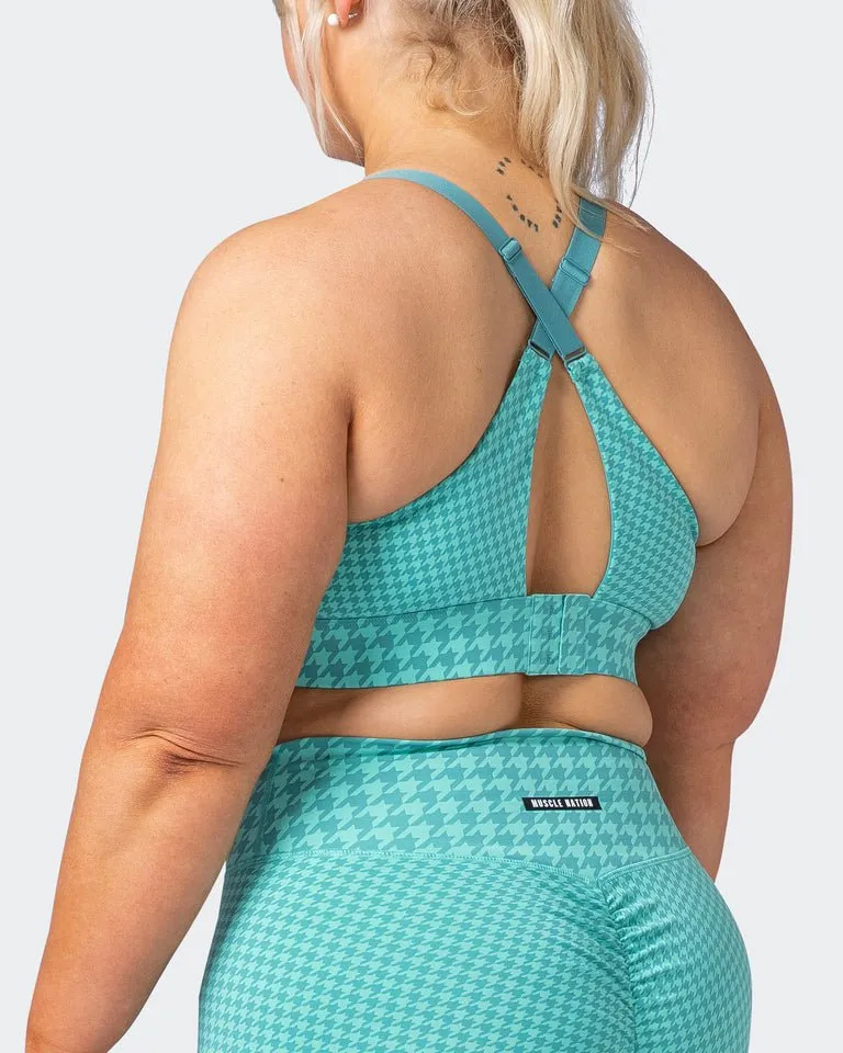 Condition Bra - Cascade Houndstooth Print