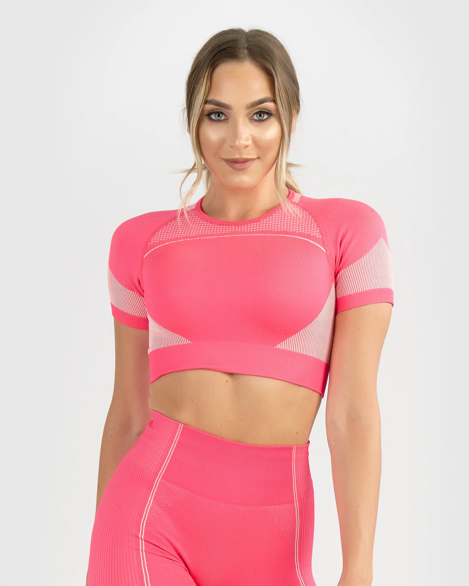 Core Trainer Lulu Crop Top Watermelon