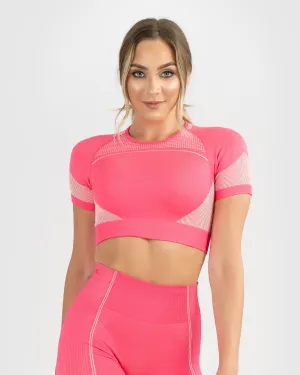 Core Trainer Lulu Crop Top Watermelon