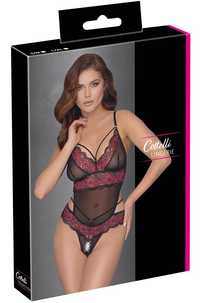 Cottelli Black Red Body