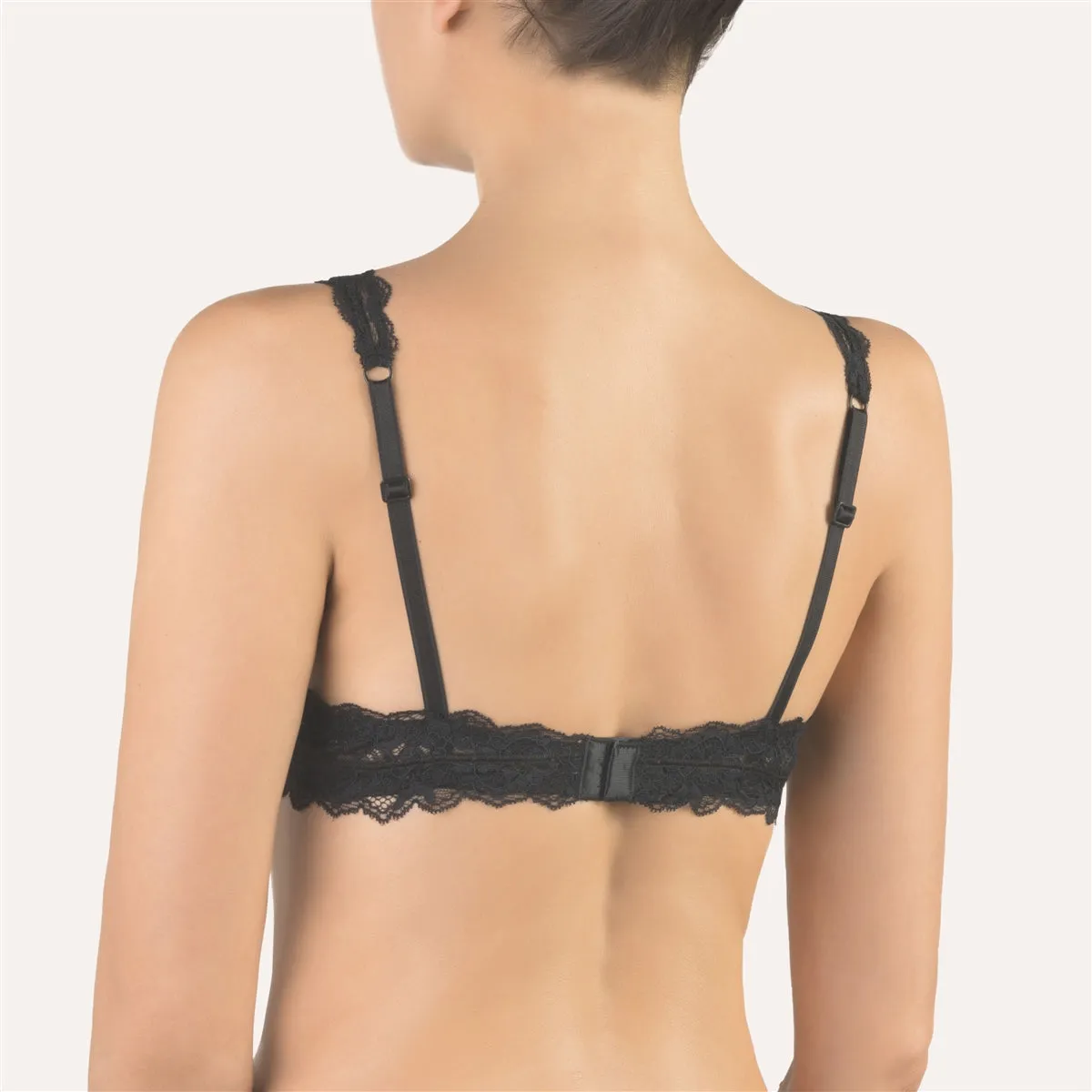 Cotton Club Sabina Bra - Black