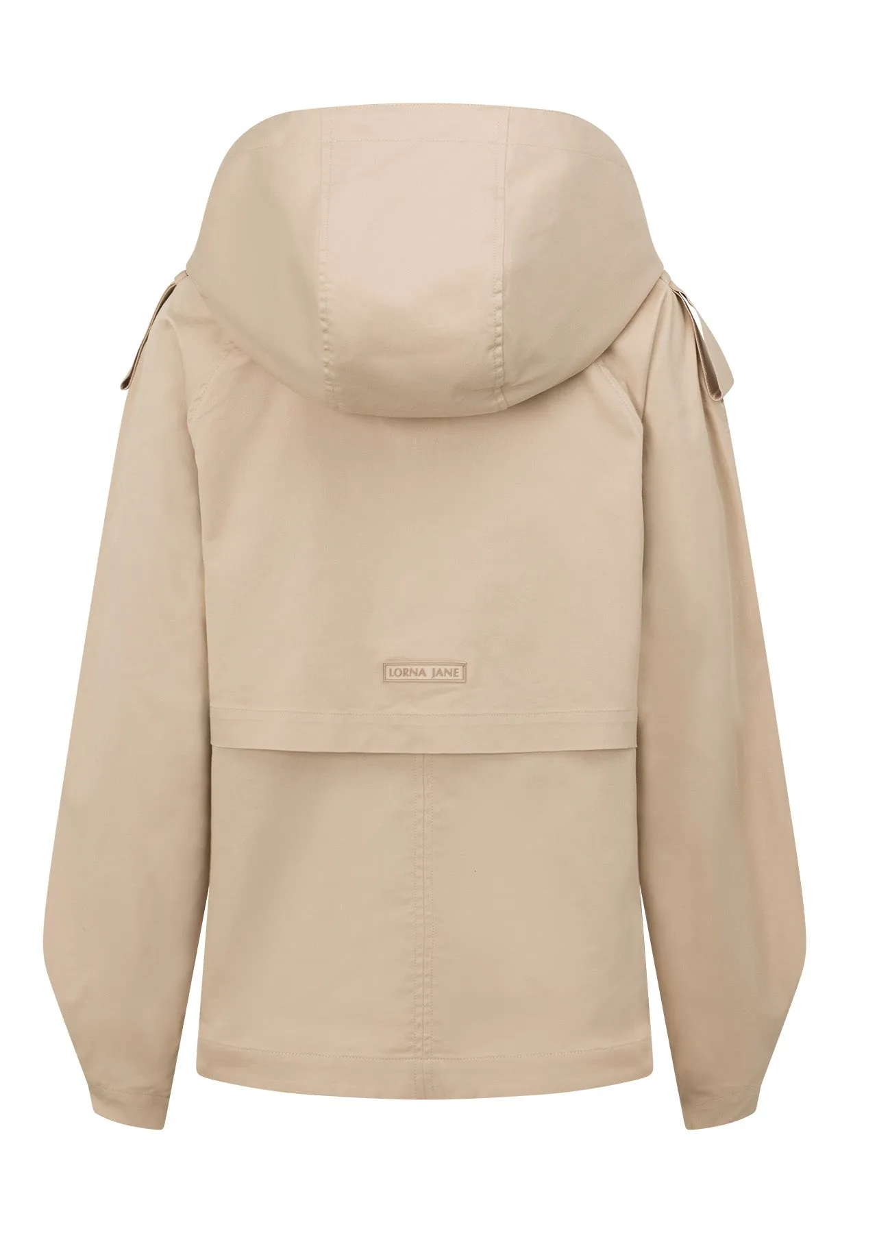Cropped Sports Trench