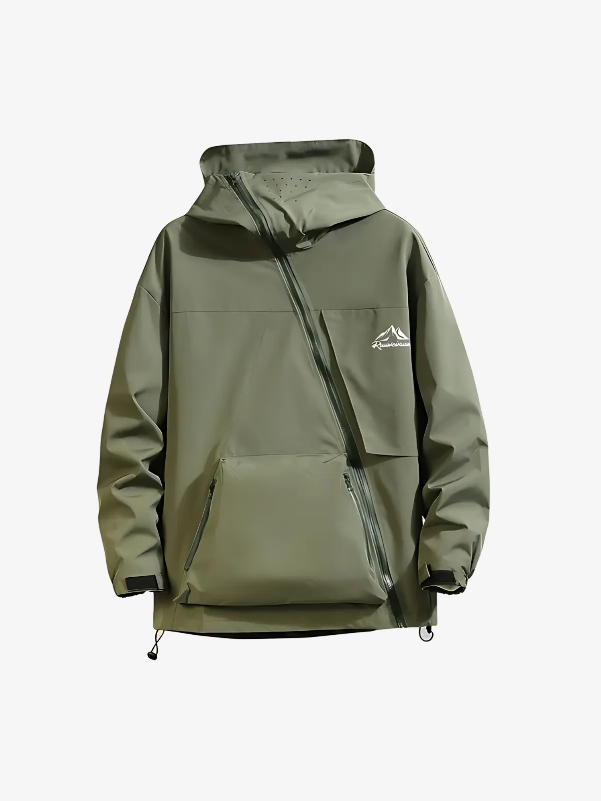 CROSS ZIP WINDBREAKER JACKET