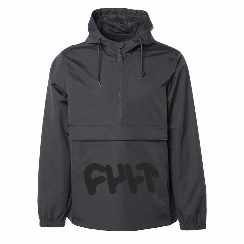Cult Logo Anorak - Black
