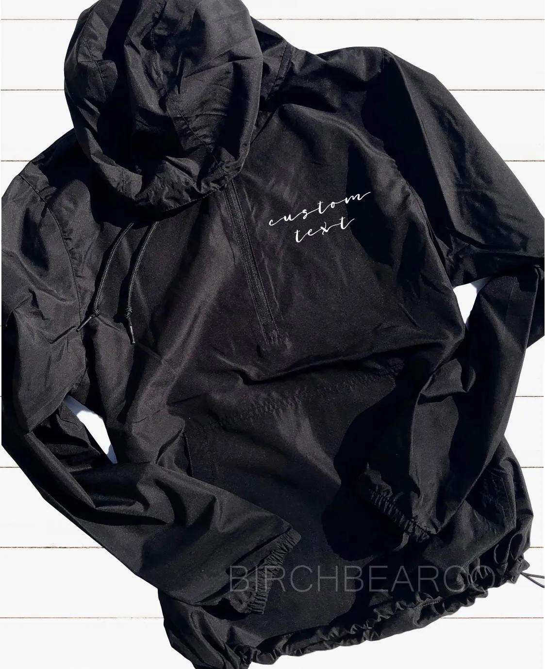 Custom Unisex Light Weight Windbreaker Jacket