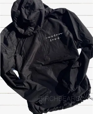 Custom Unisex Light Weight Windbreaker Jacket