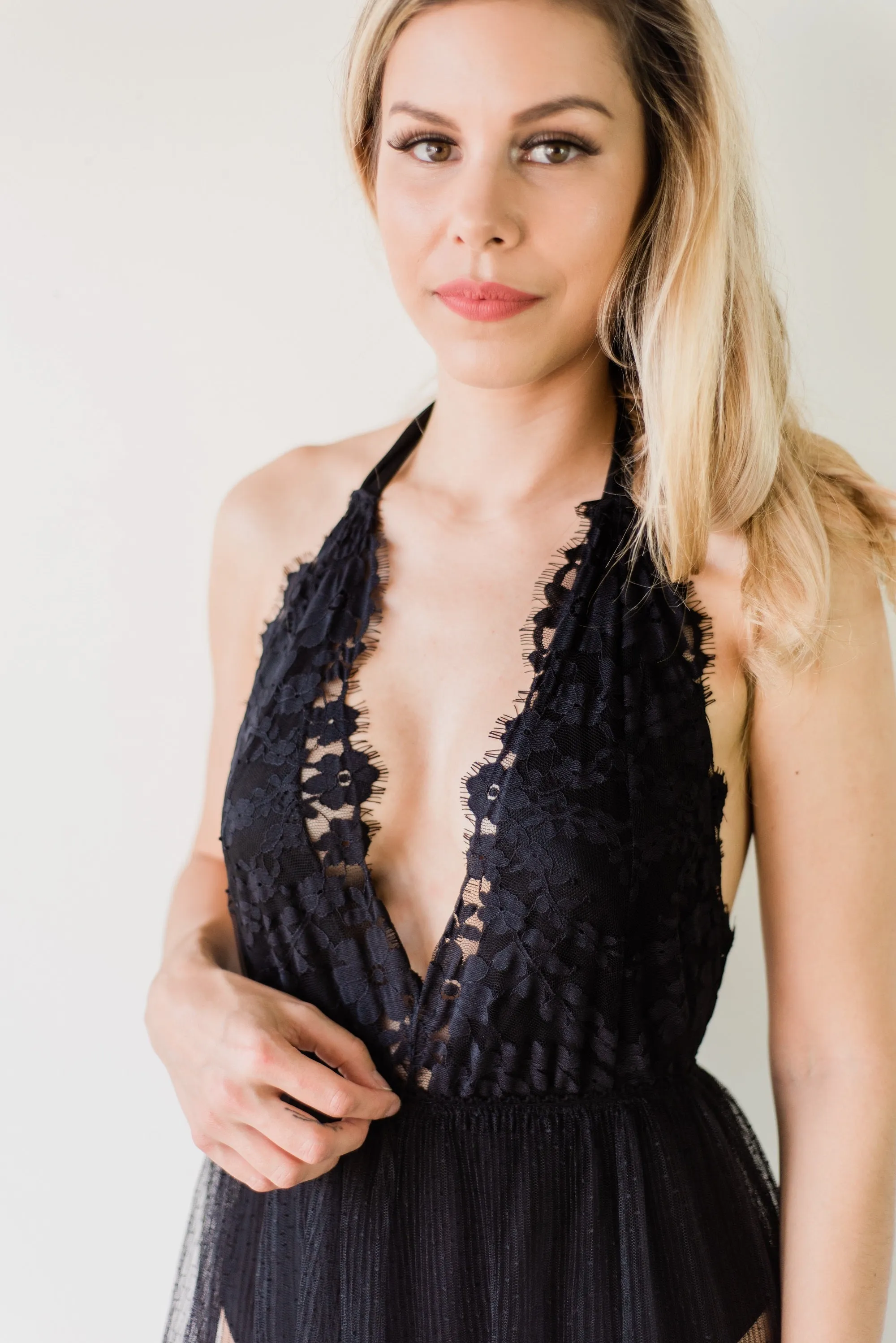Dahlia Lace Bodysuit and Tulle Skirt