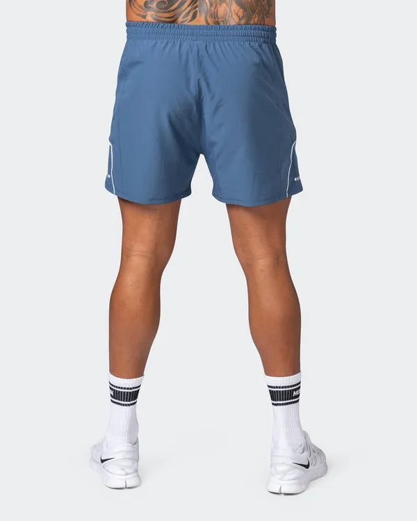Deuce Training Shorts - Denim Blue