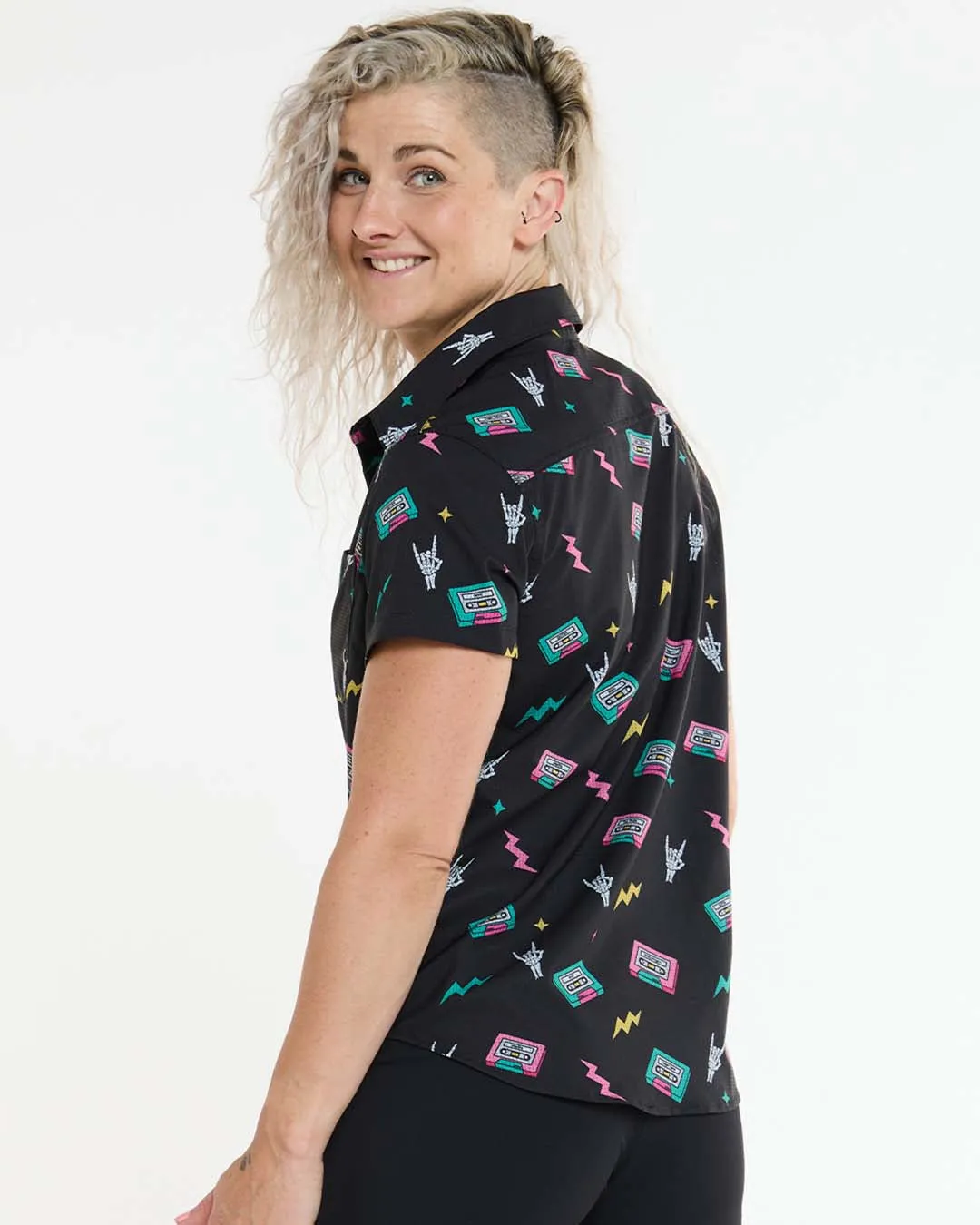 DHARCO Womens Tech Party Shirt | Mix Tape