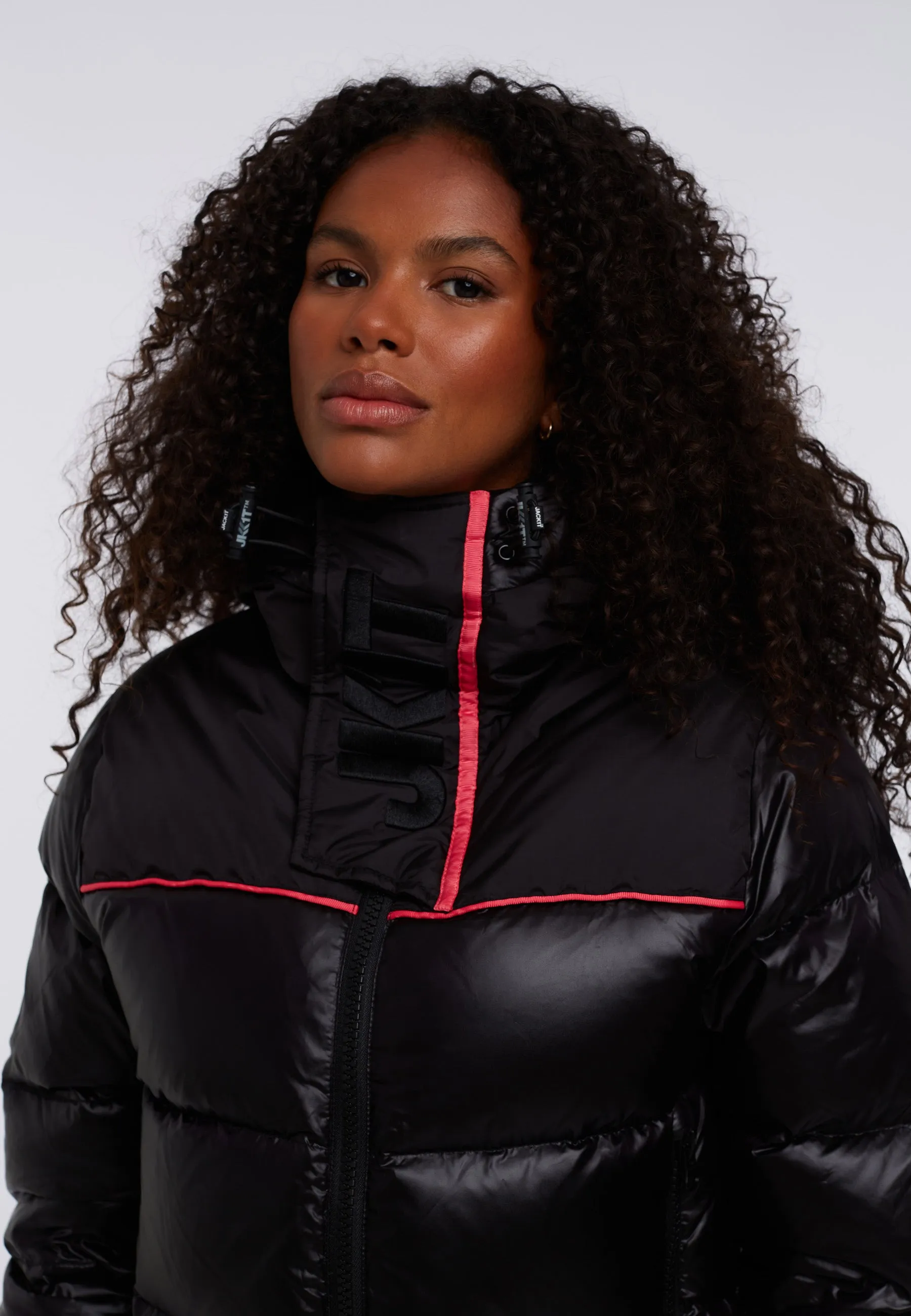 Diamond Down Crop Jacket