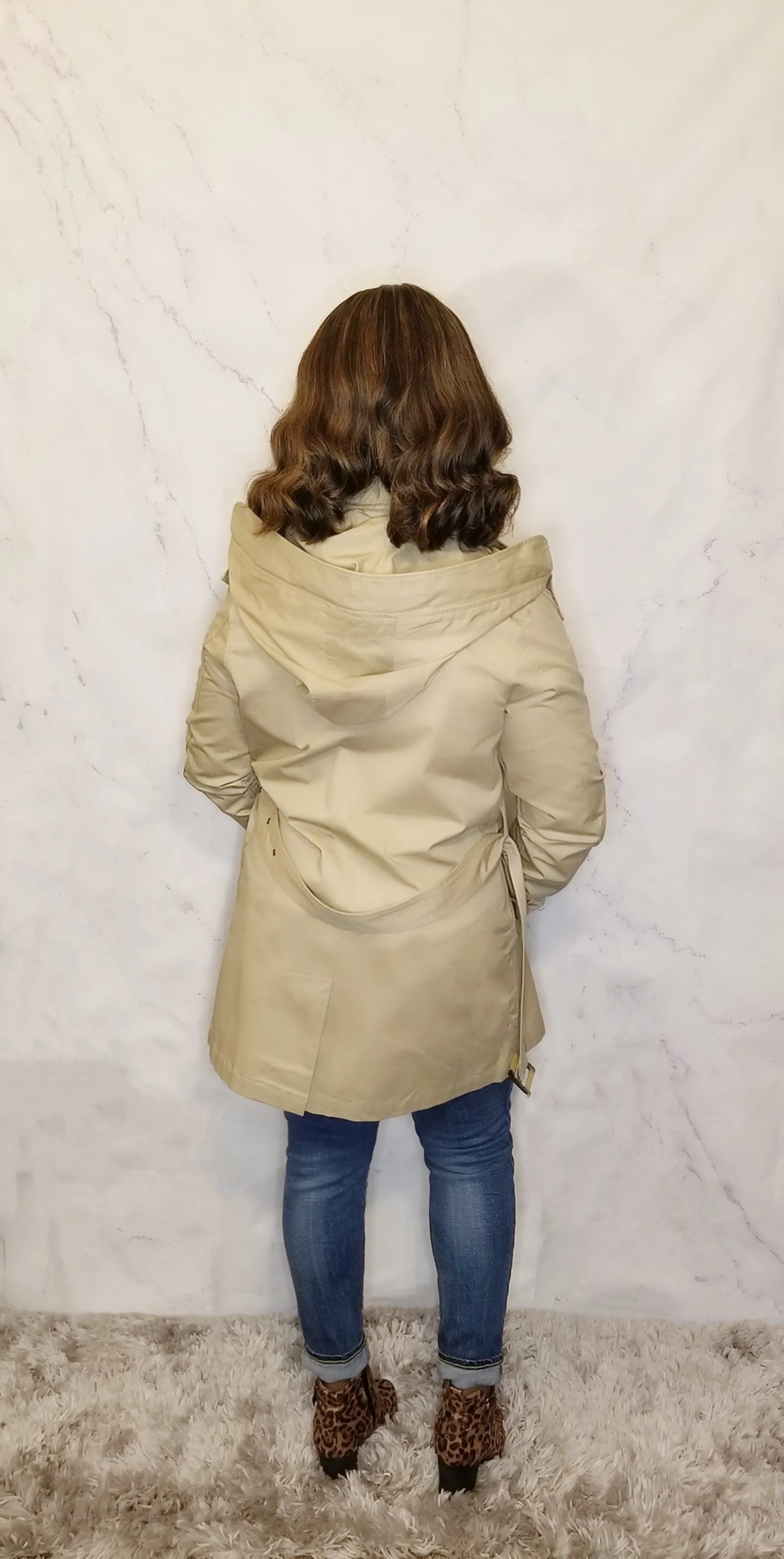Double Breasted Trench Jacket