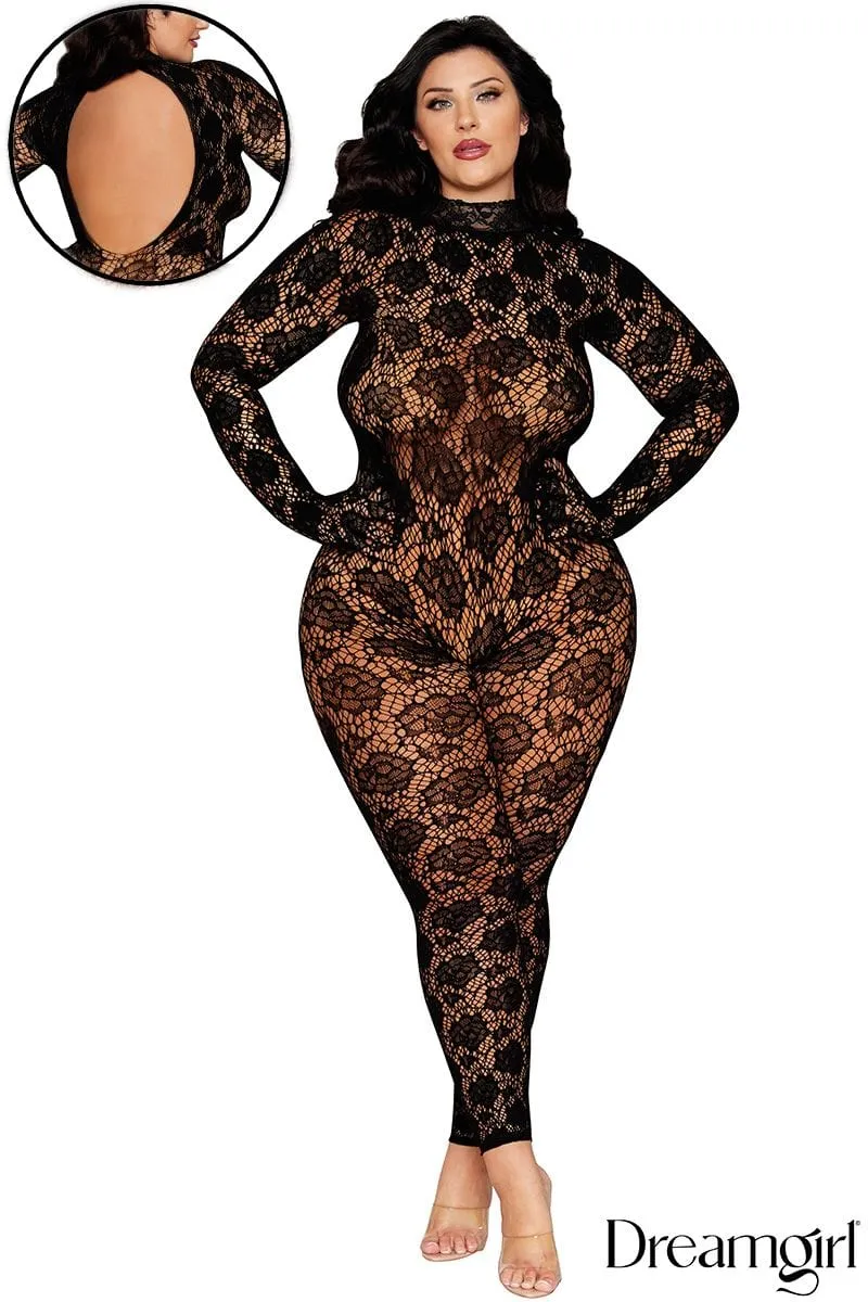 Dreamgirl Full Lace Catsuit