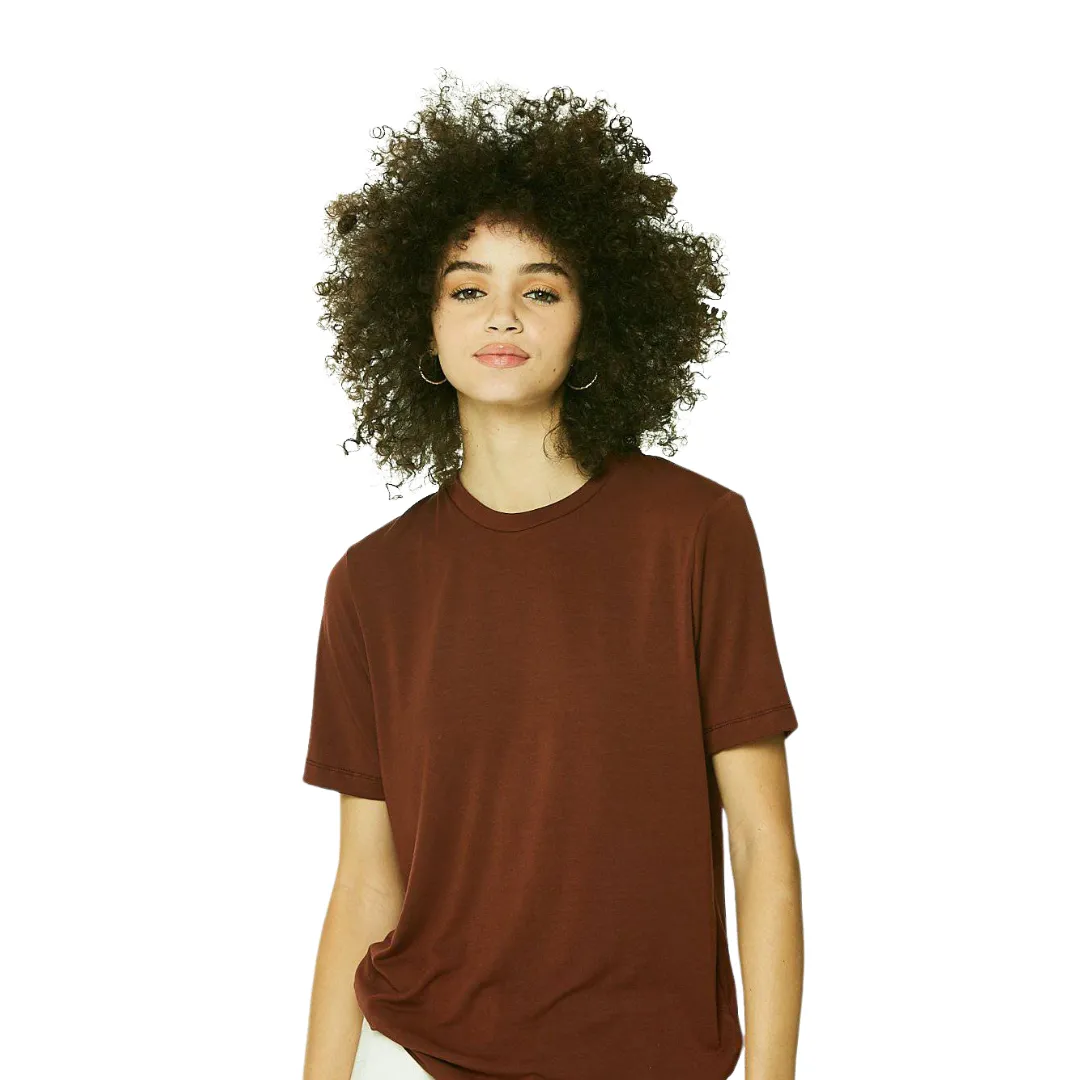Eco Modal Tee Shirt - Cinnamon