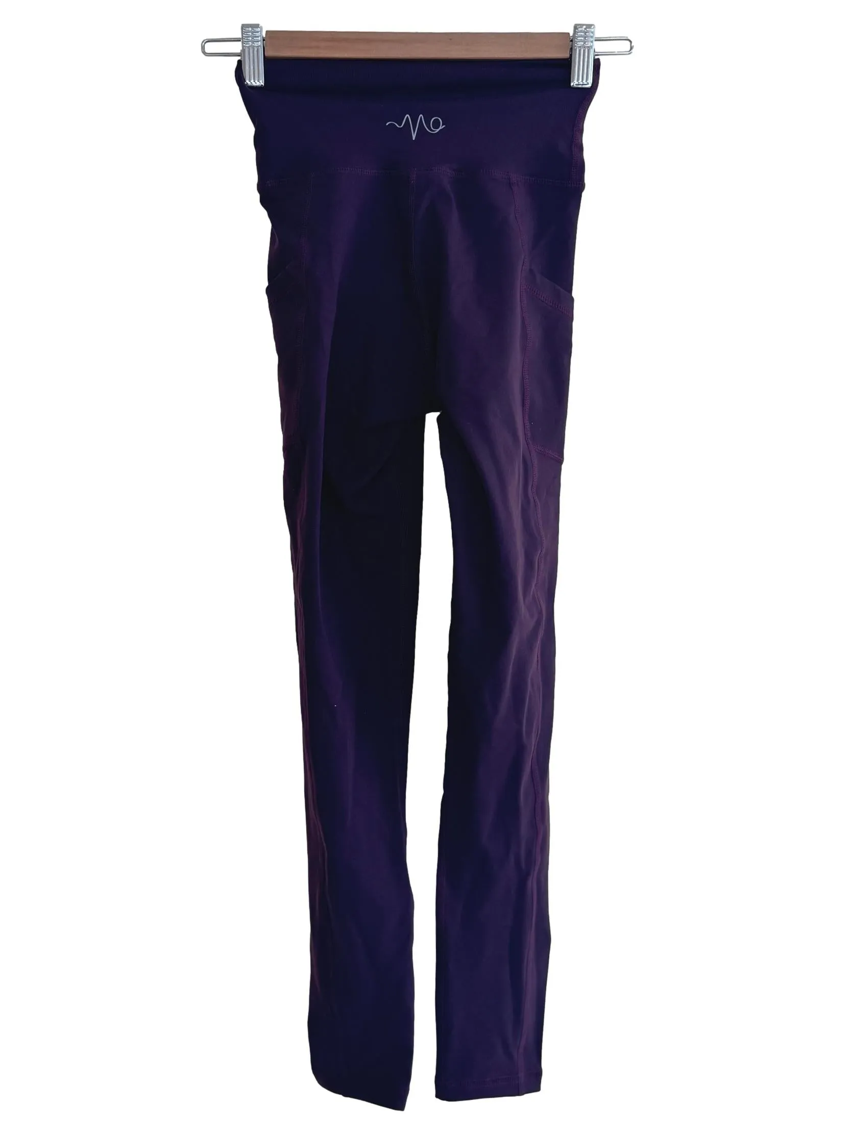 Eggplant Plain Tights