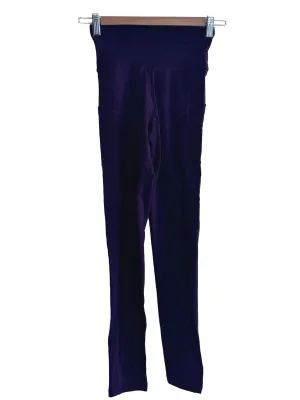 Eggplant Plain Tights