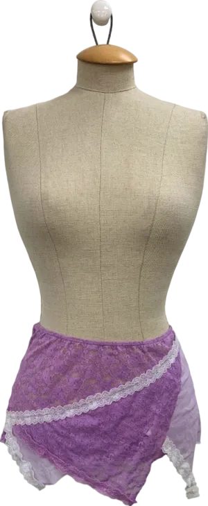 Ego Purple Lace Briefs UK 8