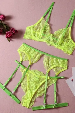 Embroided steel ring Lingerie