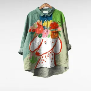 Emma & William® | Fashionable Vintage Blouse