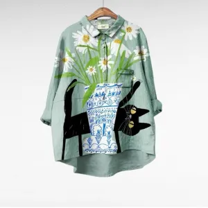 Emma & William® | Fashionable Vintage Blouse