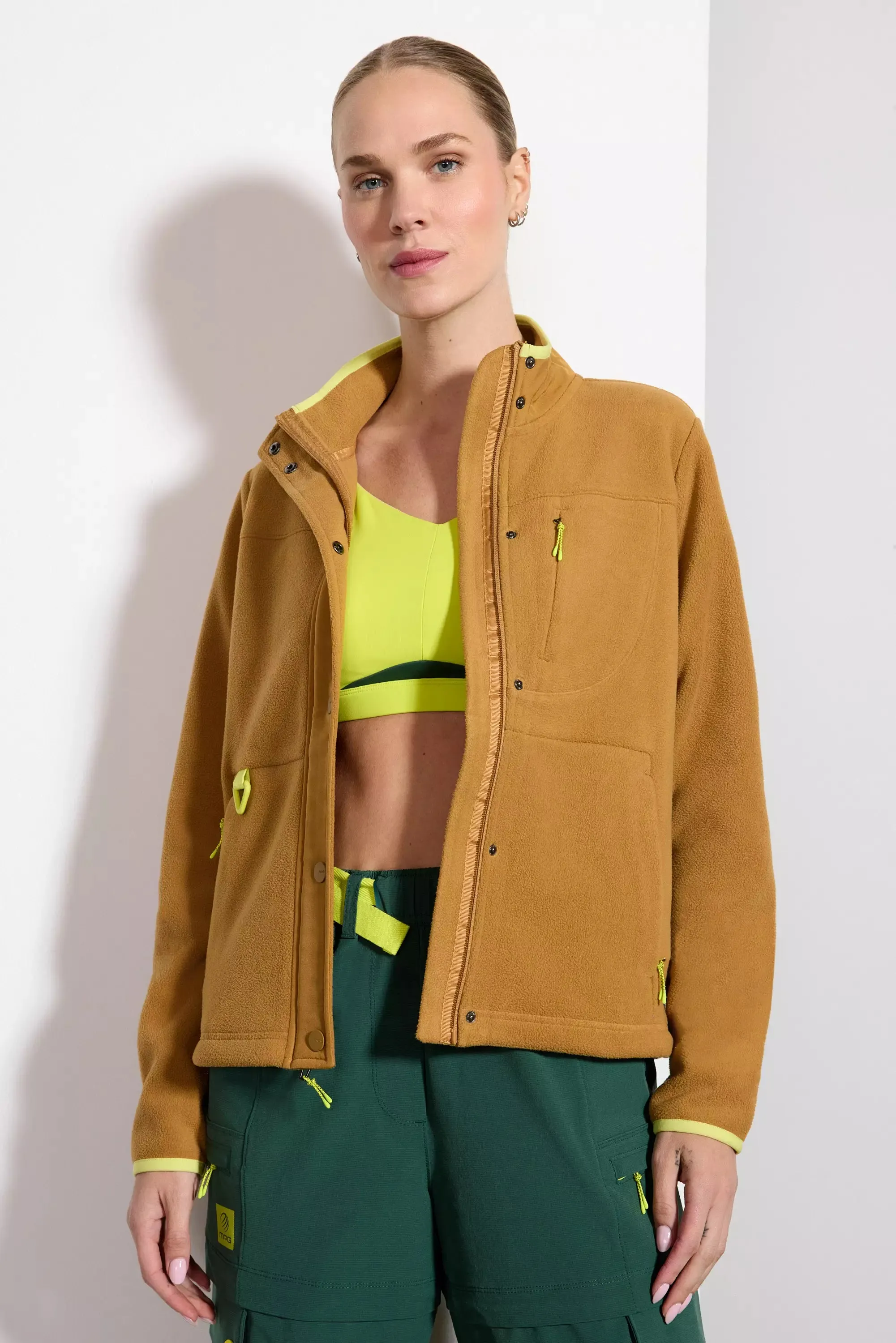 Encore Fleece Jacket - Bistre