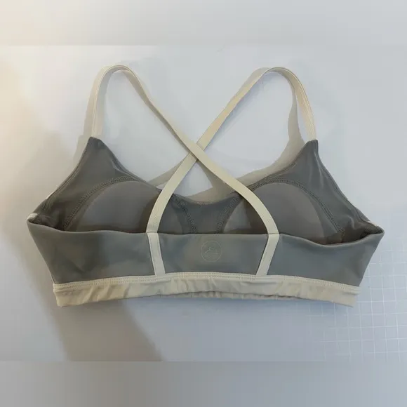 Ernest Leoty Corset Stretch Bra in Grey/Ivory