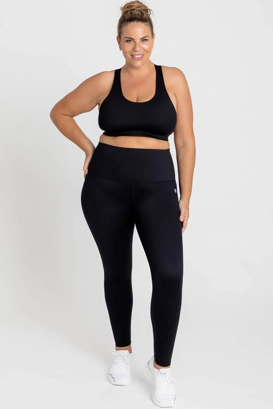 Essential High-Waist Move Full Length Legging - Black