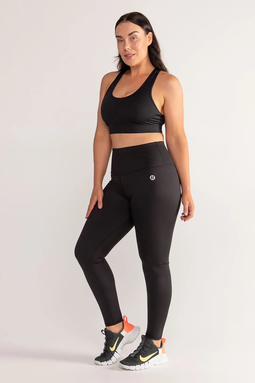Essential High-Waist Move Full Length Legging - Black