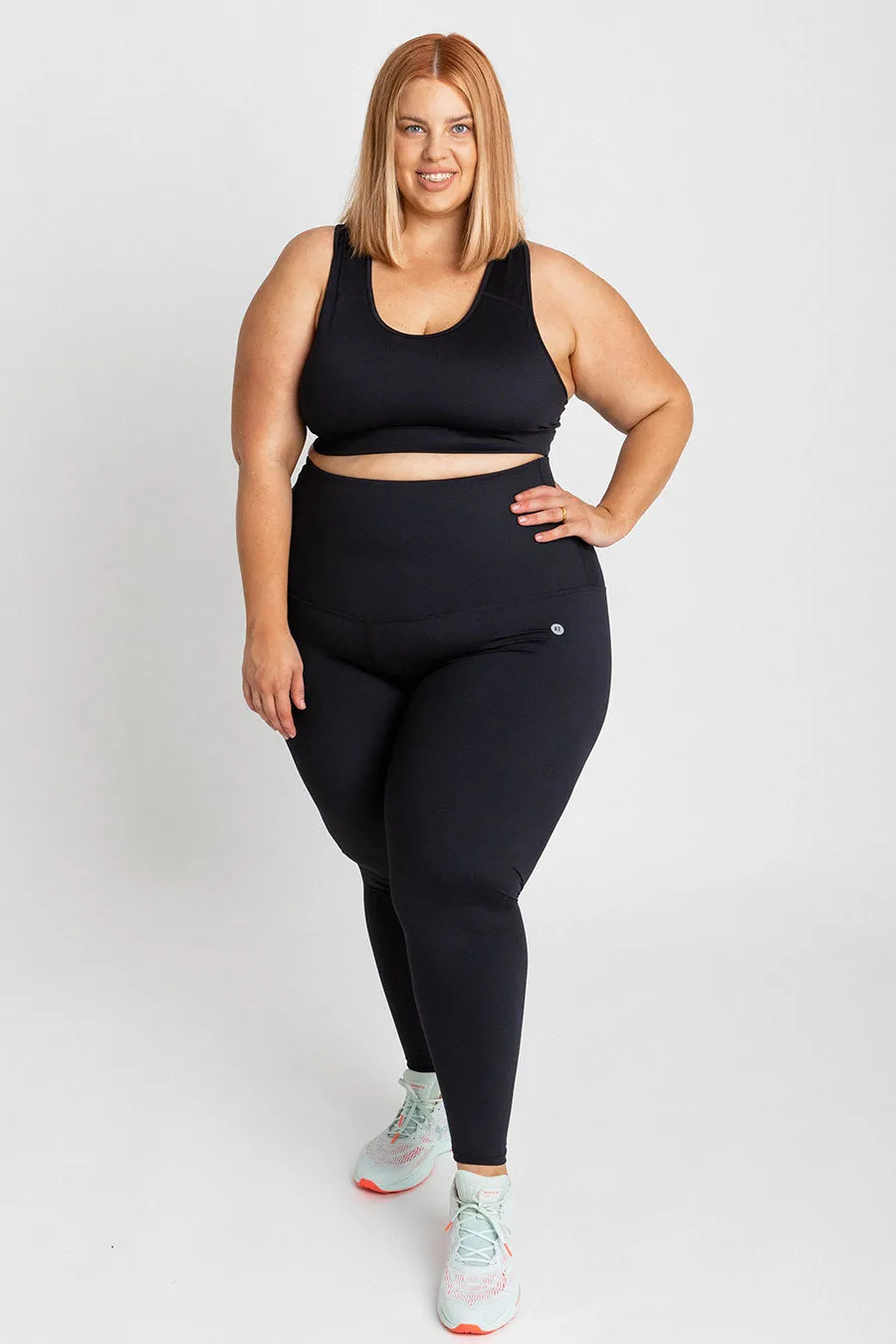 Essential High-Waist Move Full Length Legging - Black