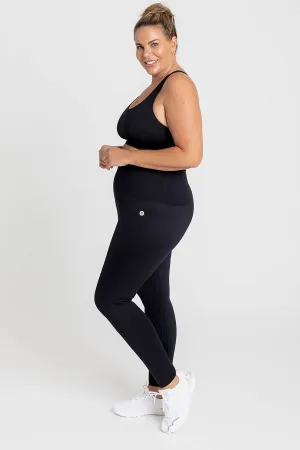 Essential High-Waist Move Full Length Legging - Black