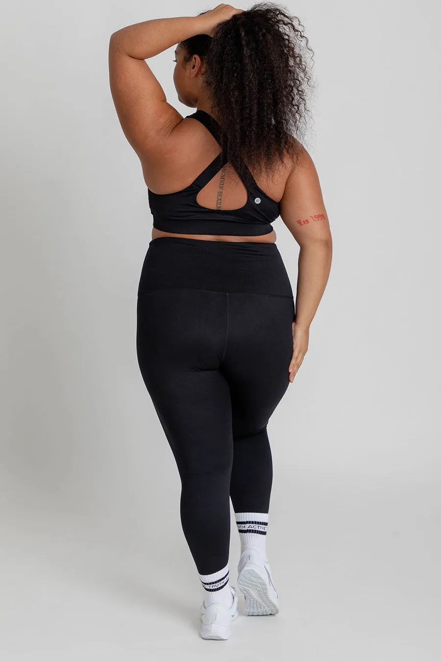 Essential High-Waist Move Full Length Legging - Black
