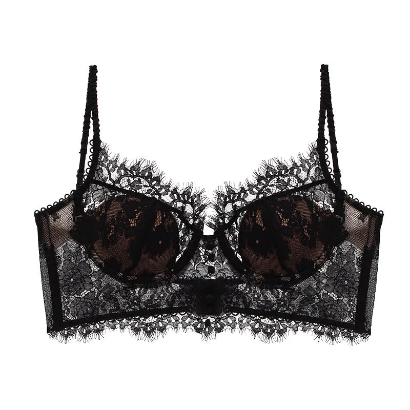 Eyelash Lace Push Up Corset Top