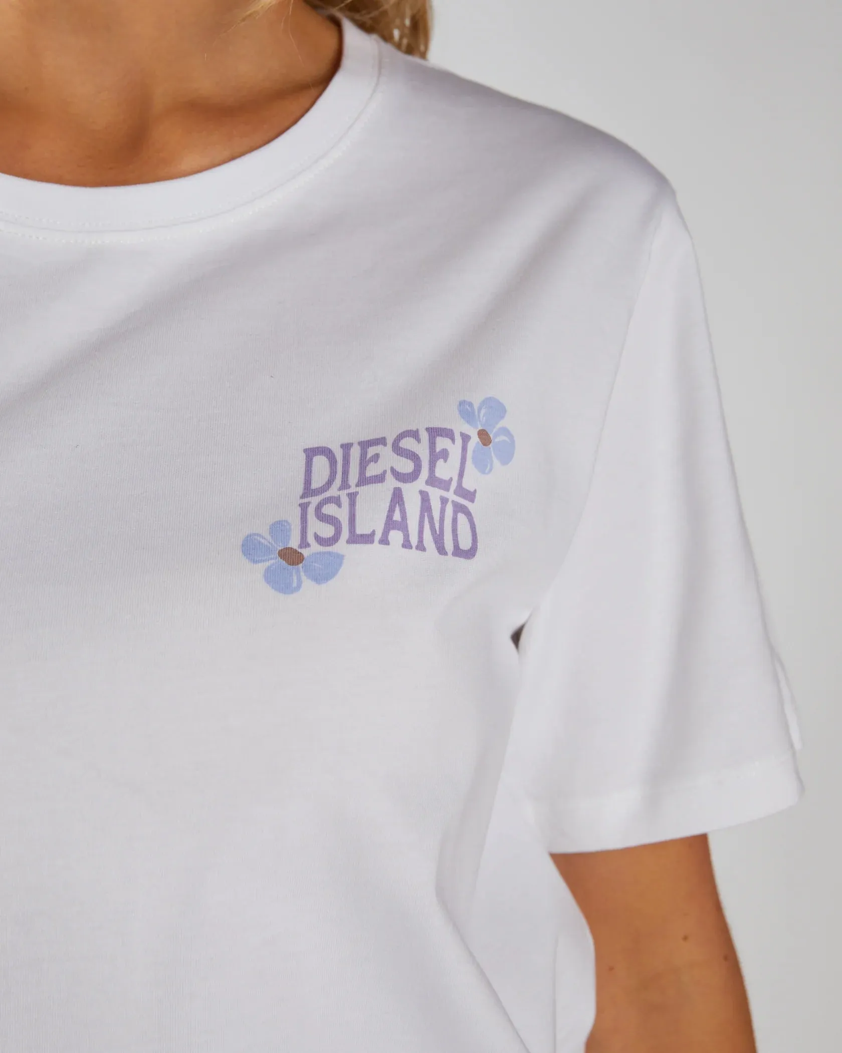 Fayne Tee | Dove White
