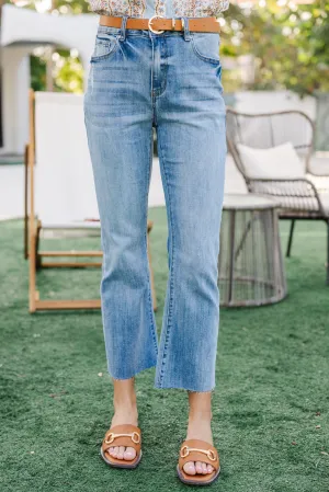 Feeling Your Best Light Wash Straight Leg Jeans