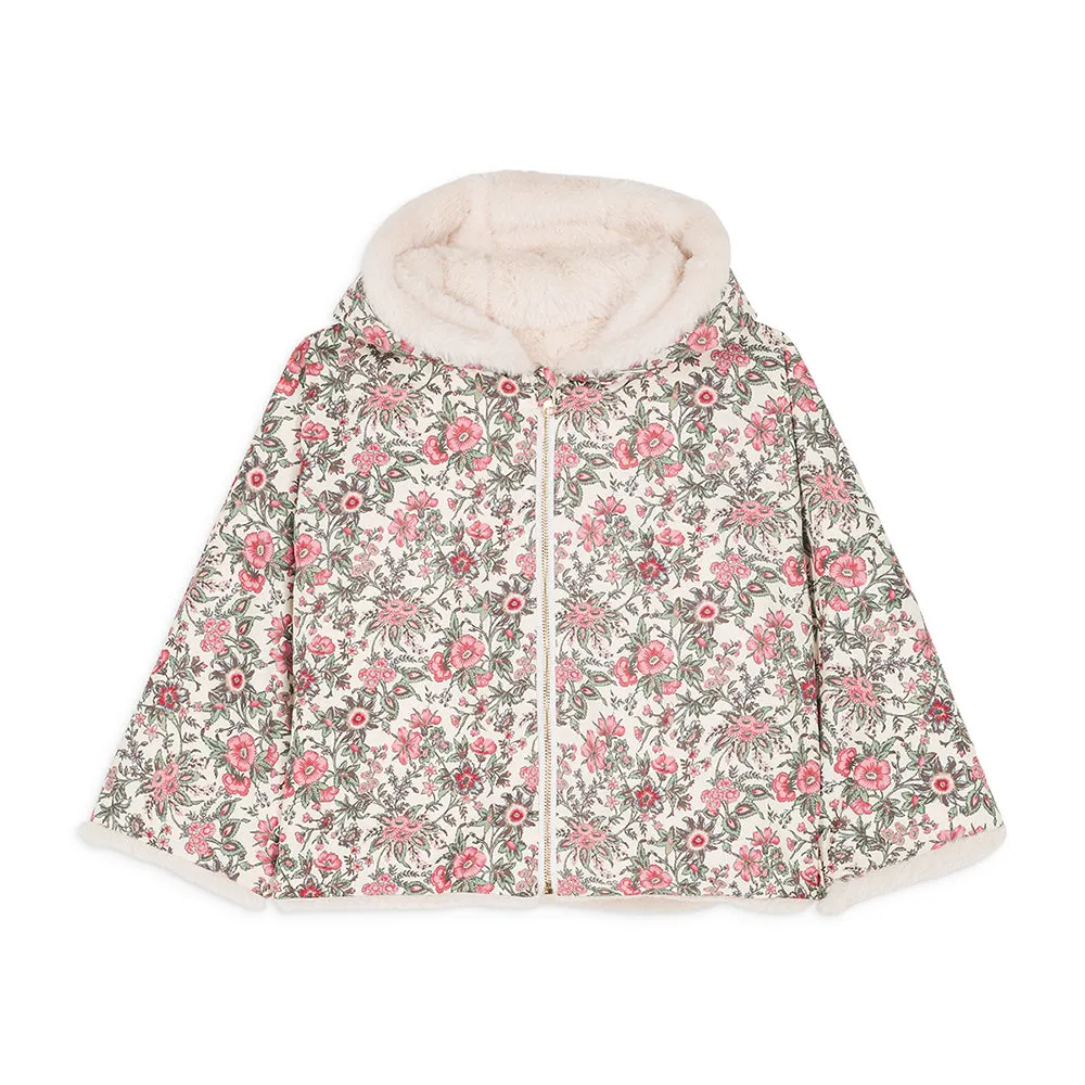 Felvet Reversible Coat | Ivory Fields