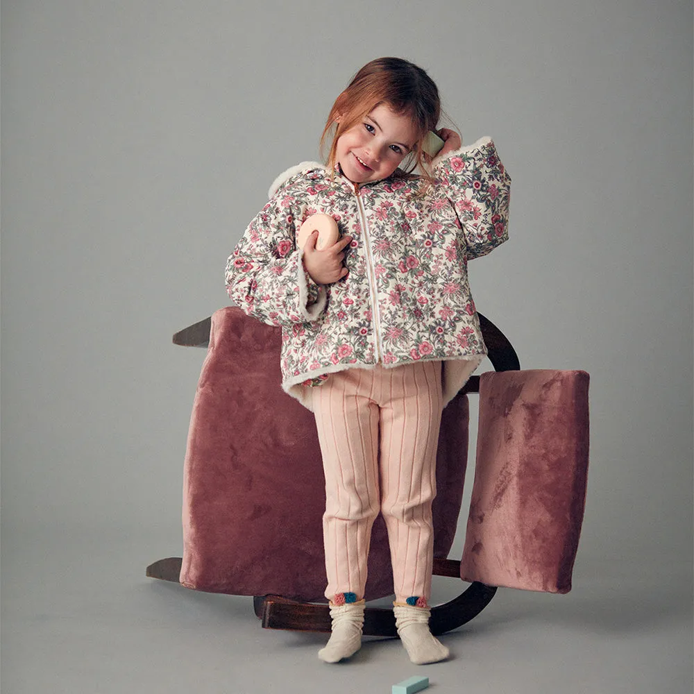 Felvet Reversible Coat | Ivory Fields