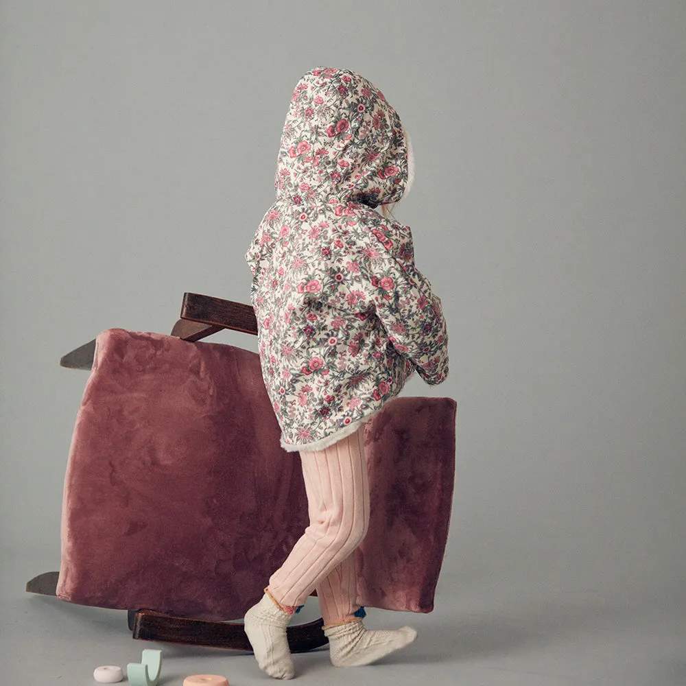 Felvet Reversible Coat | Ivory Fields