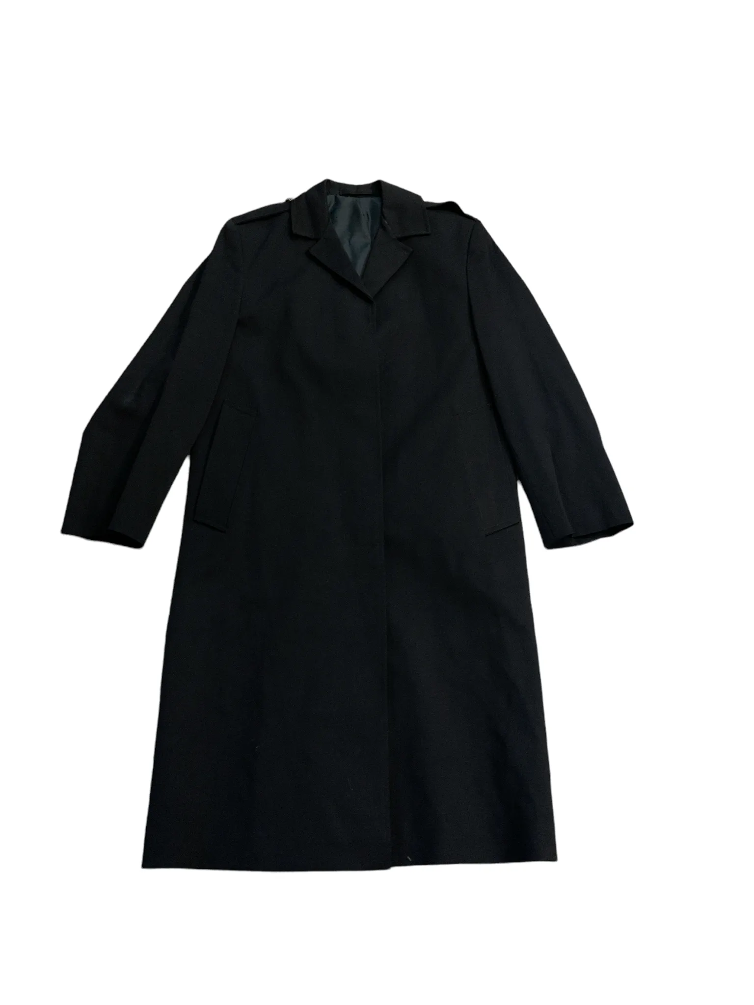 Female Vintage Grantham Police Wool Overcoat Single Breasted Grade A TCGM02FA