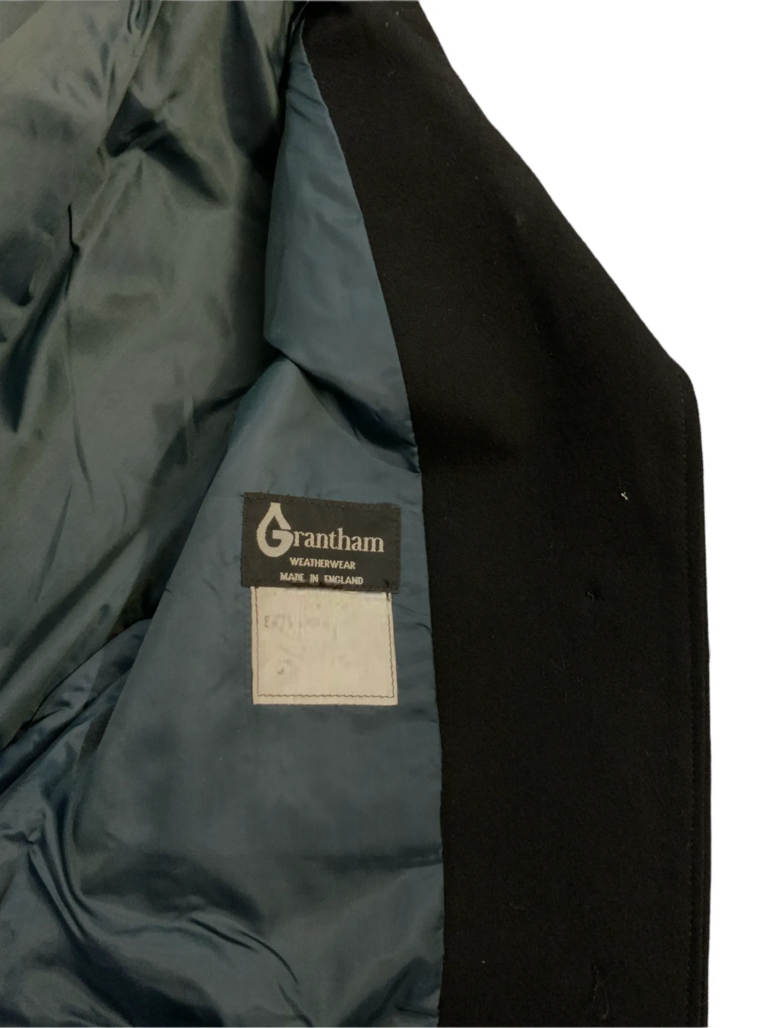 Female Vintage Grantham Police Wool Overcoat Single Breasted Grade A TCGM02FA
