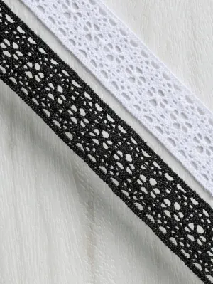 Flower Cotton Lace Tape 30mm (1 1/8")